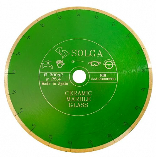 Алмазный диск Solga Diamant CERAMICS MARBLE Ø300 мм 20000300