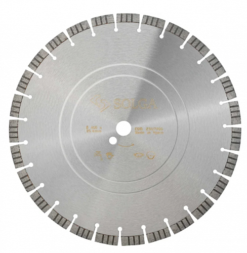 Алмазный диск Solga Diamant PROFESSIONAL15 (железобетон) Ø400 мм 23117400