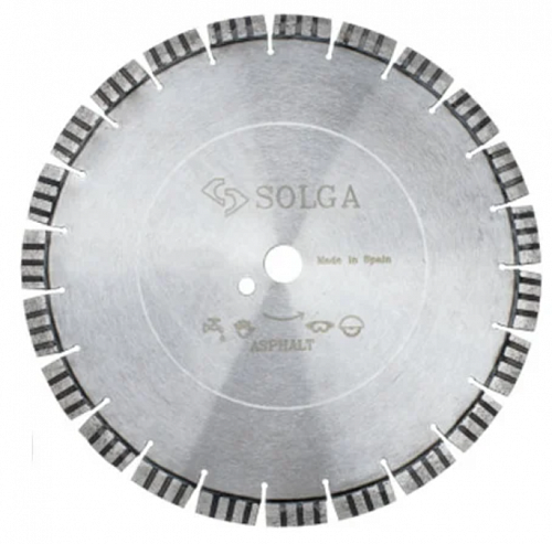 Алмазный диск Solga Diamant PROFESSIONAL15 (асфальт) Ø350 мм 23117350A