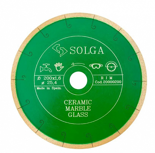 Алмазный диск Solga Diamant CERAMICS MARBLE Ø200 мм 20000200