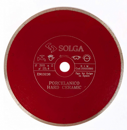 Алмазный диск Solga Diamant HARD CERAMICS Ø300 мм 20010300