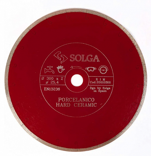 Алмазный диск Solga Diamant HARD CERAMICS Ø300 мм 20010300